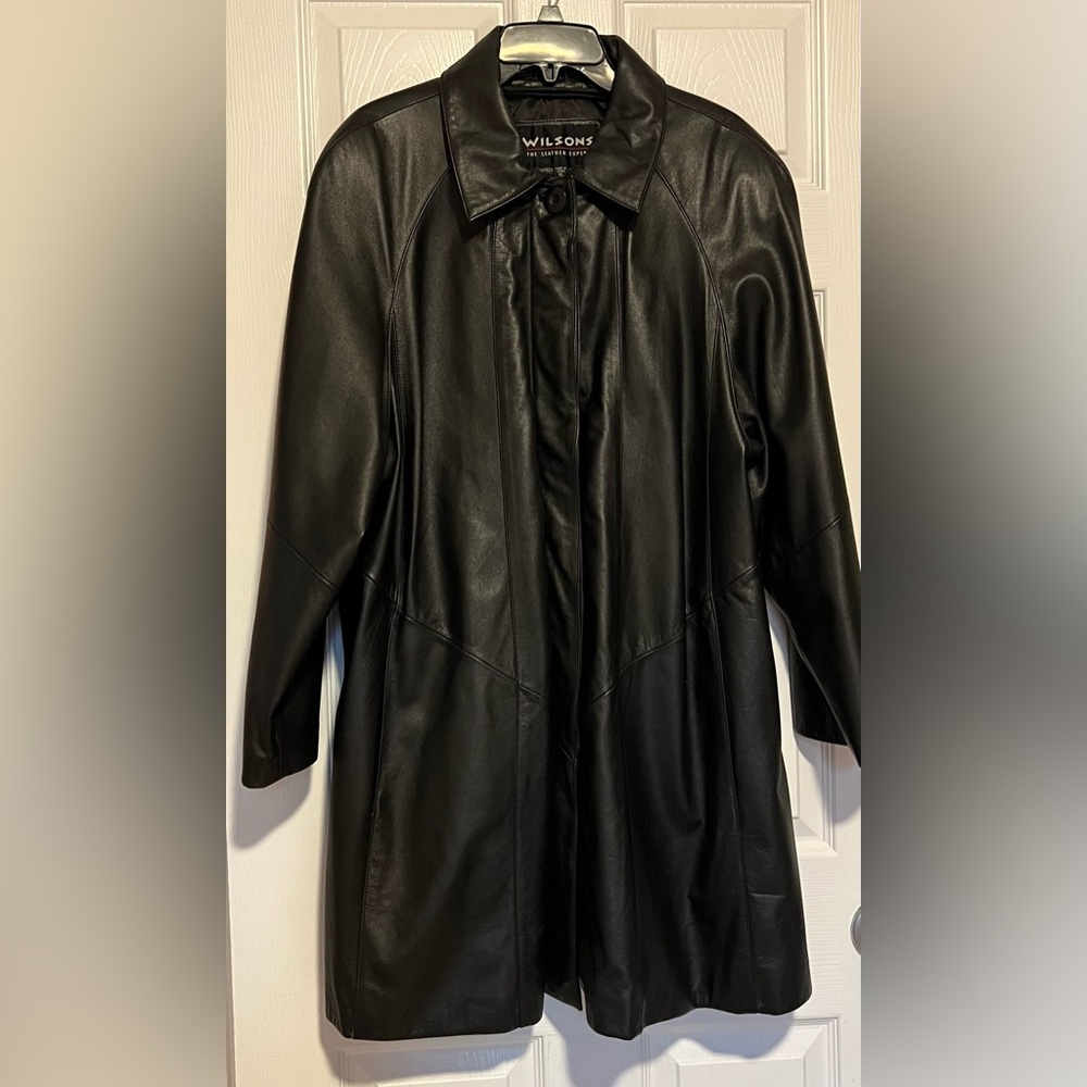 Wilson Leather A-Line Coat